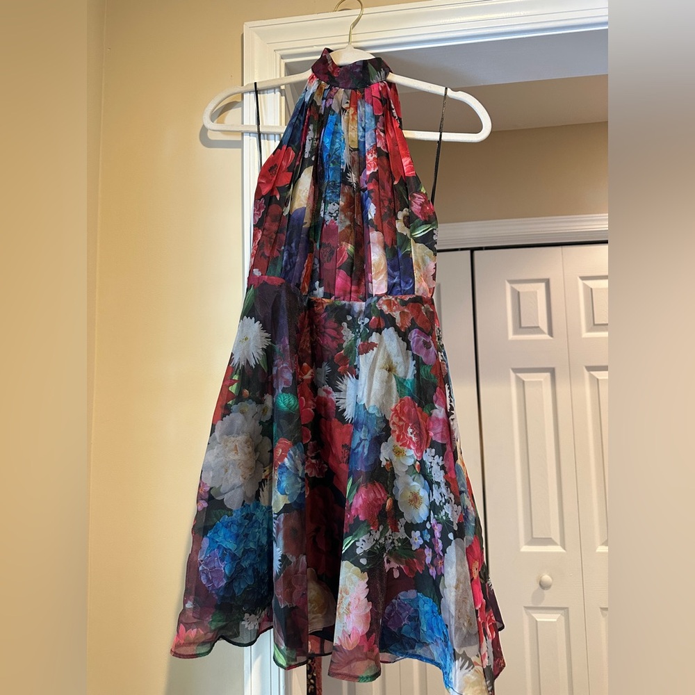 Floral Halter Dress from vici